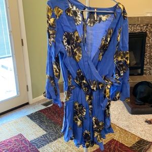 Free people shorts romper